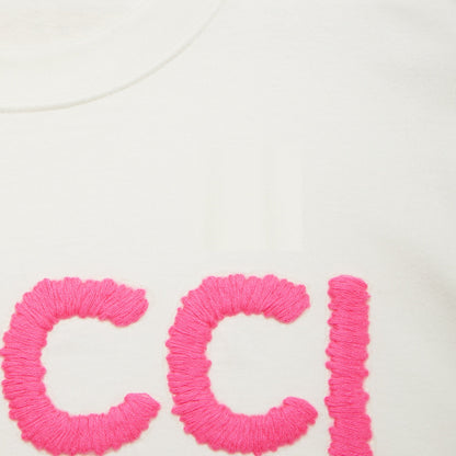 BAUMWOLL-JERSEY T-SHIRT MIT KURZEN ÄRMELN
