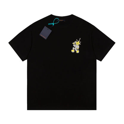 Helles T-Shirt mit Aufdruck
