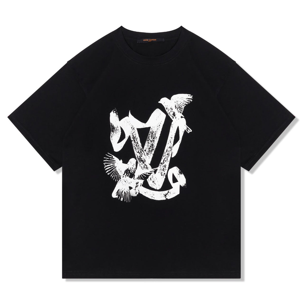 T-Shirt mit Vogelmotiv