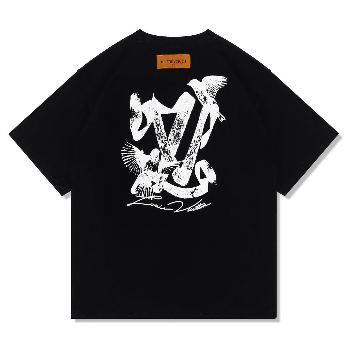 T-Shirt mit Vogelmotiv