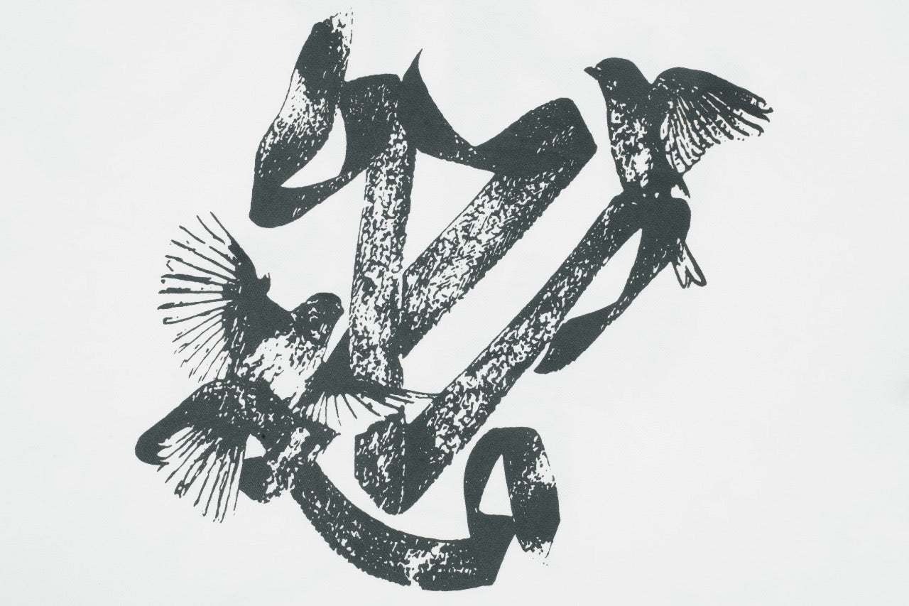 T-Shirt mit Vogelmotiv