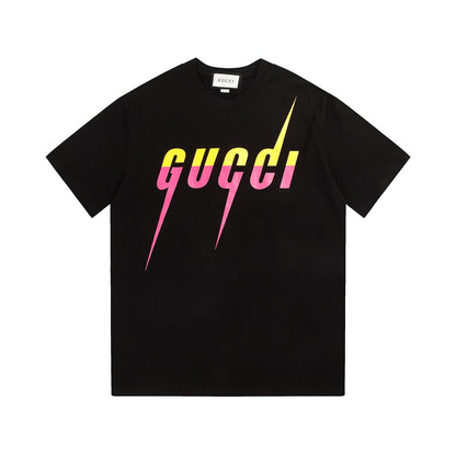 T-Shirt mit Blitzdruck