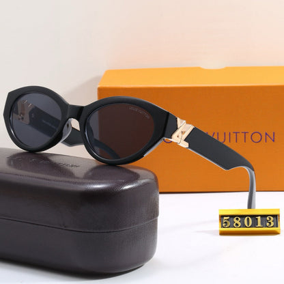 Katzenaugen-Metall-Mode-Sonnenbrille