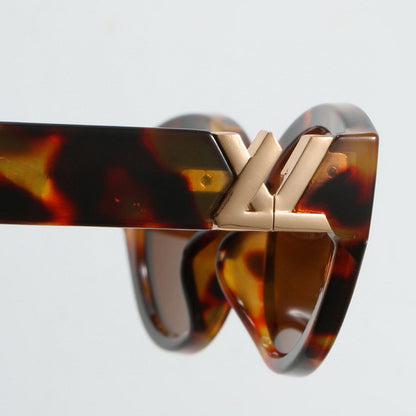 Katzenaugen-Metall-Mode-Sonnenbrille