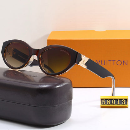 Katzenaugen-Metall-Mode-Sonnenbrille