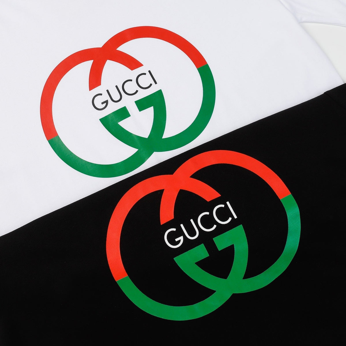 T-Shirt mit doppeltem Kreisdruck