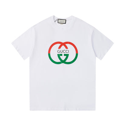 T-Shirt mit doppeltem Kreisdruck