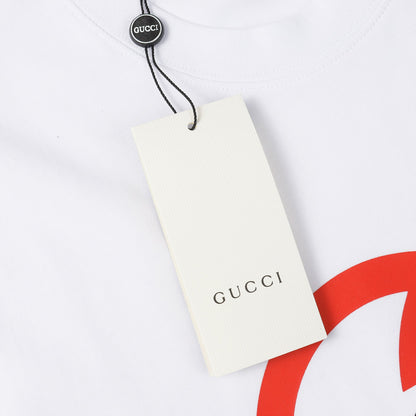 T-Shirt mit doppeltem Kreisdruck