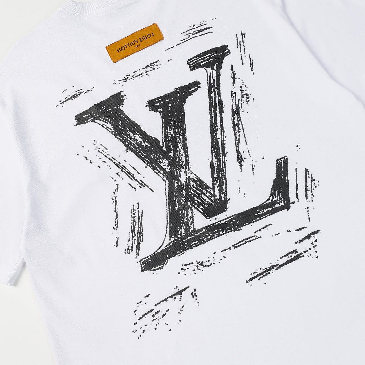 Kreatives T-Shirt mit Buchstaben-Print