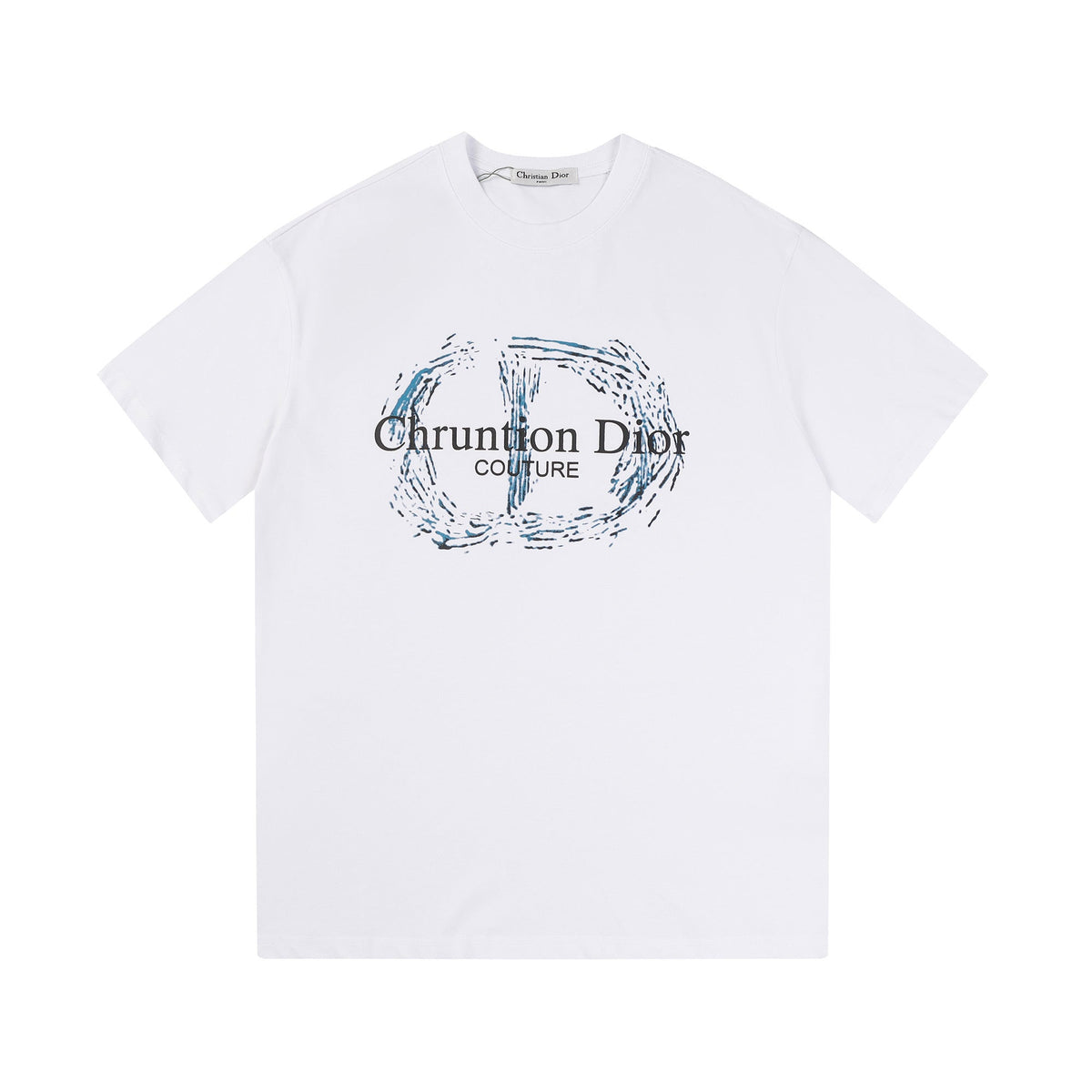 Vintage-D-Print-T-Shirt