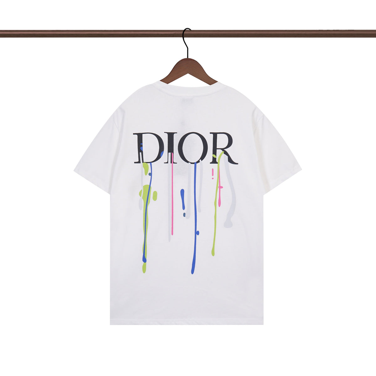 Lnk-splash print T-shirt