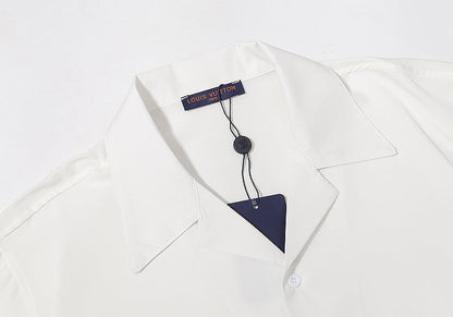 Halblanges bedrucktes T-Shirt