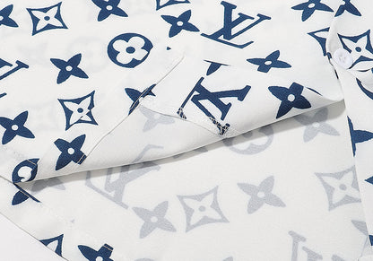 Halblanges bedrucktes T-Shirt