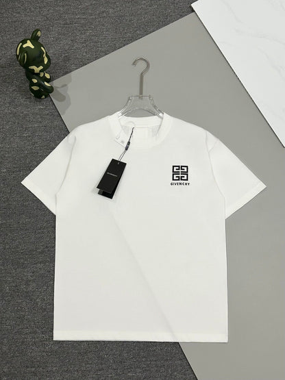1105 Neues klassisches T-Shirt mit Monogramm-Print
