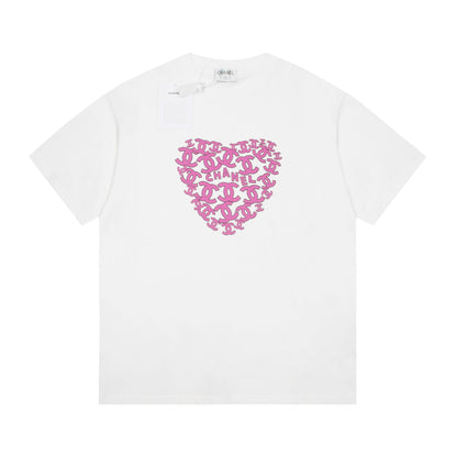 T-Shirt mit Herzmotiv
