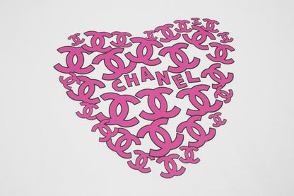T-Shirt mit Herzmotiv
