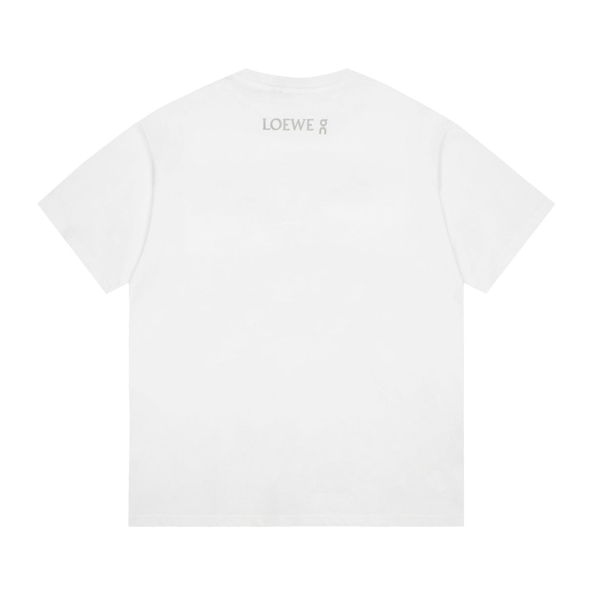 Fluorescent logo print T-shirt