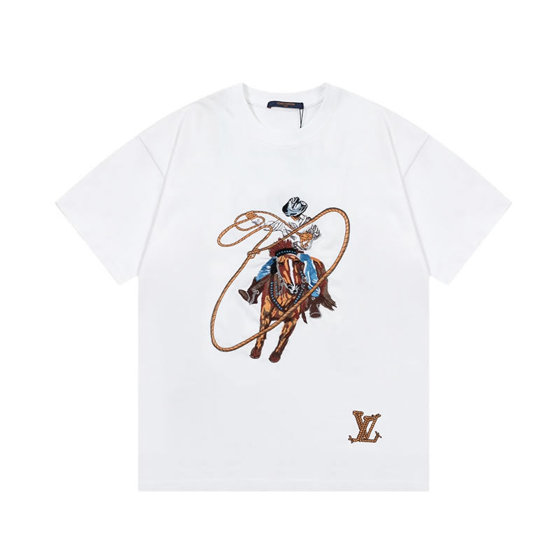 T-Shirt im Cowboy-Stil