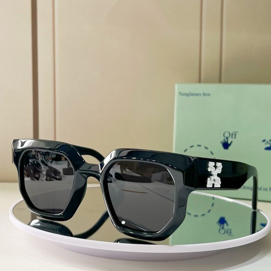 Quadratische Gestell Trendy Mode Sonnenbrille