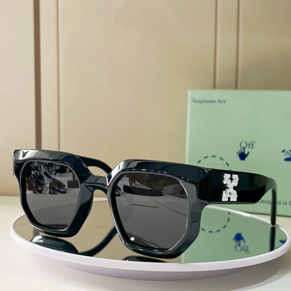 Quadratische Gestell Trendy Mode Sonnenbrille