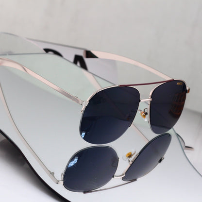 7 Color Classic Double Bridge Aviator Sunglasses - 51003