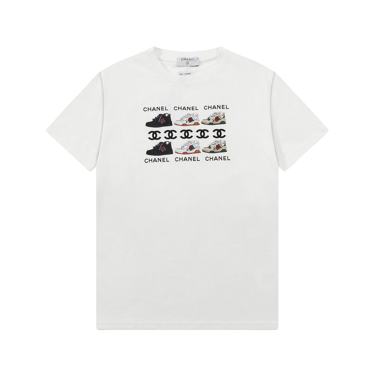 2025ss Neues Baumwoll-Kurzarm-T-Shirt