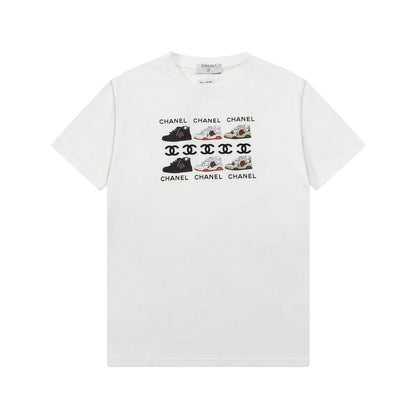2025ss Neues Baumwoll-Kurzarm-T-Shirt