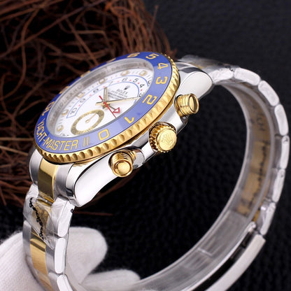 Premium Stainless Steel Mechanical Regatta Watch 4 Color Options Classic Sport Luxury Style