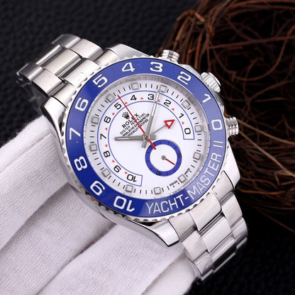 Premium Stainless Steel Mechanical Regatta Watch 4 Color Options Classic Sport Luxury Style