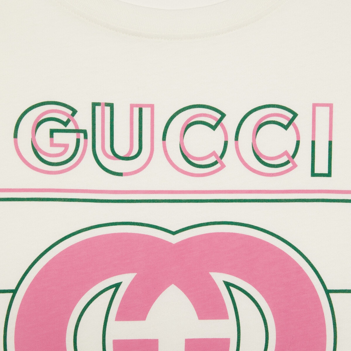 Rosa Vintage-Print T-SHIRT