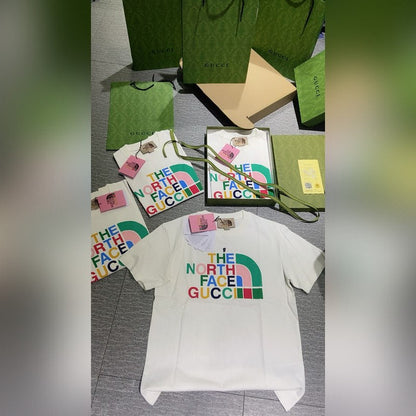 0528 G's Baumwoll-T-Shirt mit Co-Branding