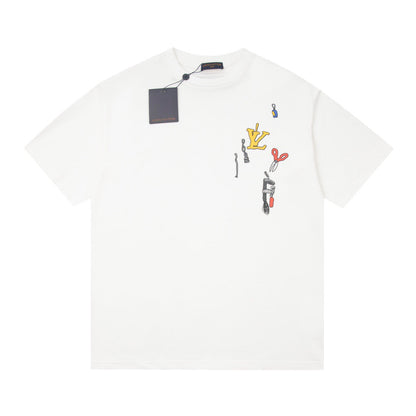 T-Shirt mit Werkzeugaufdruck
