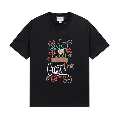 T-Shirt mit Graffiti-Print