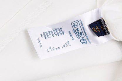 2025FW T-Shirt mit Buchstaben-Print