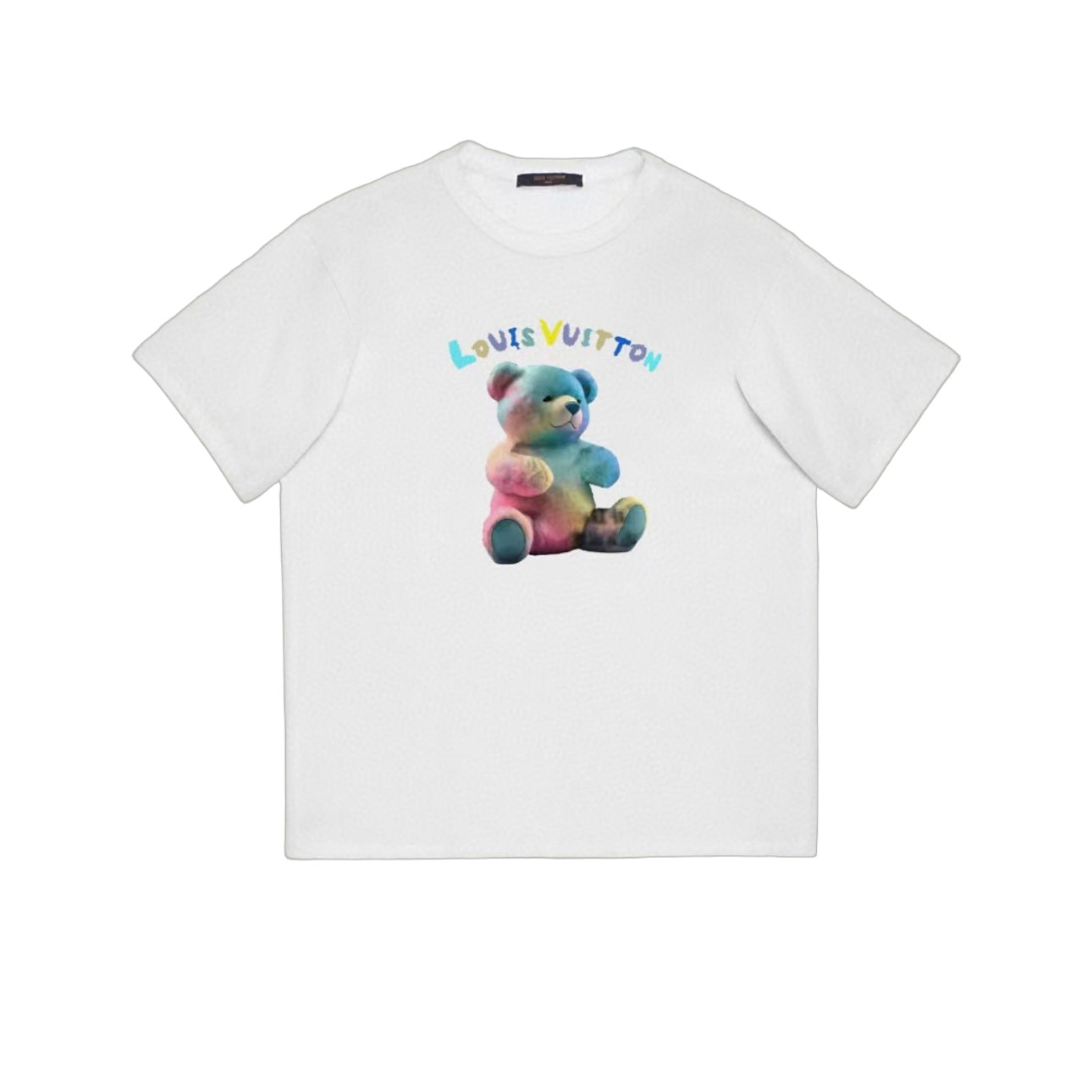 T-Shirt mit bunten Bärenprints