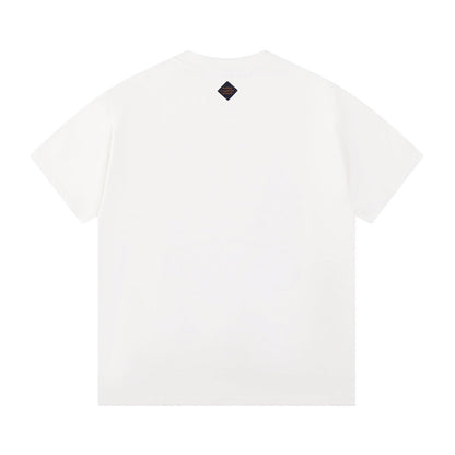 2025FW T-Shirt mit Buchstaben-Print