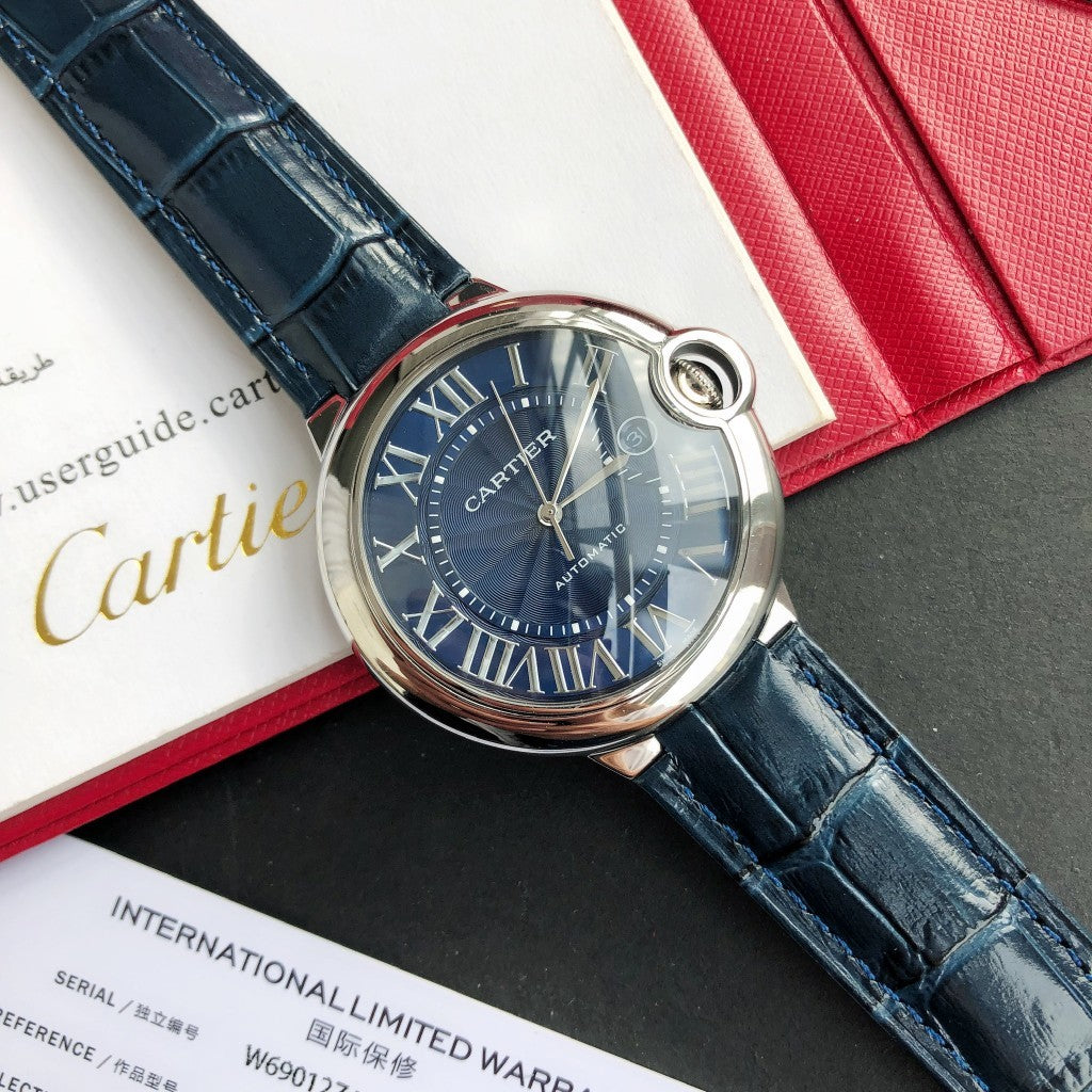 Premium Stainless Steel Mechanical Watch 11 Style Options Crystal Bezel Roman Numeral Design Luxury Look