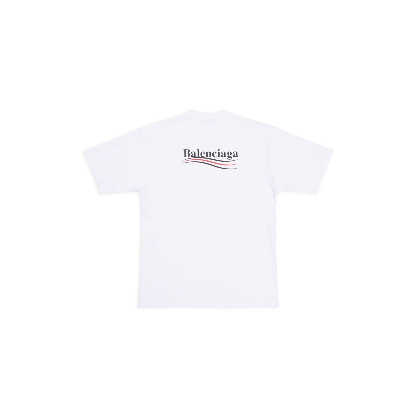 Klassisches Rundhals-Baumwoll-T-Shirt mit Print