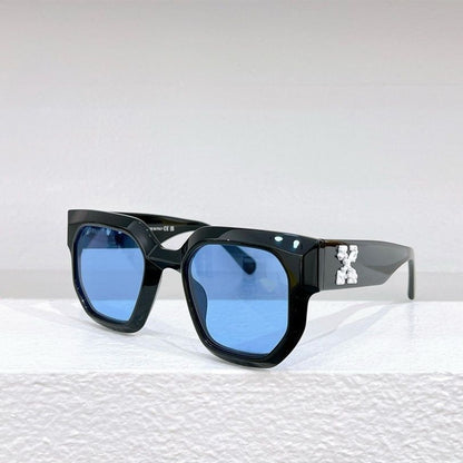 Quadratische Gestell Trendy Mode Sonnenbrille