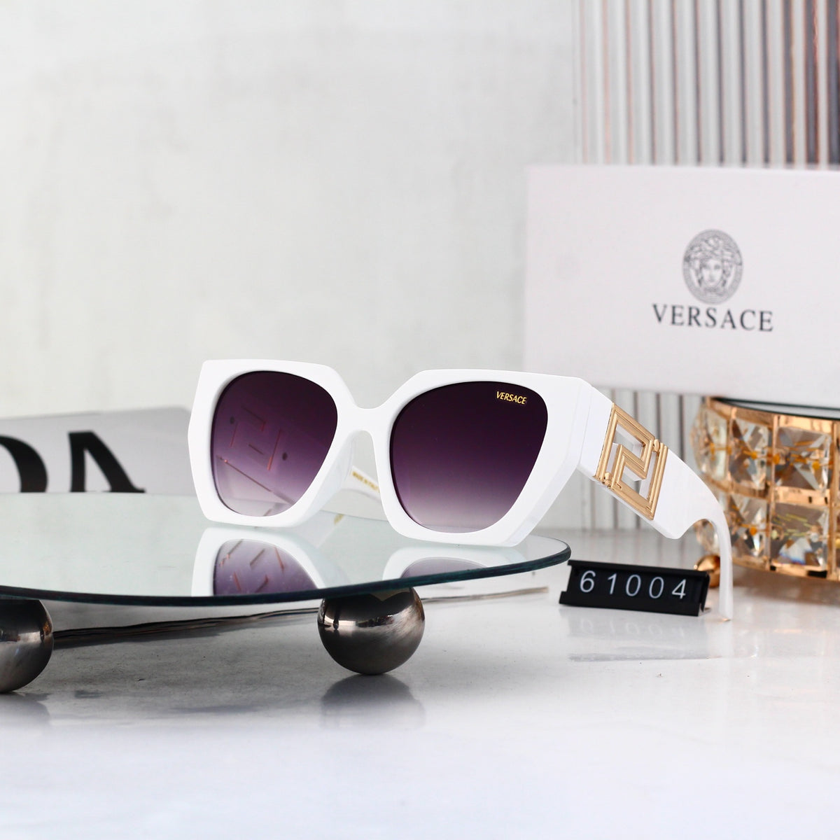 Premium Oversized Square Sunglasses 6 Style Options Classic Fashion Luxury Look 61004