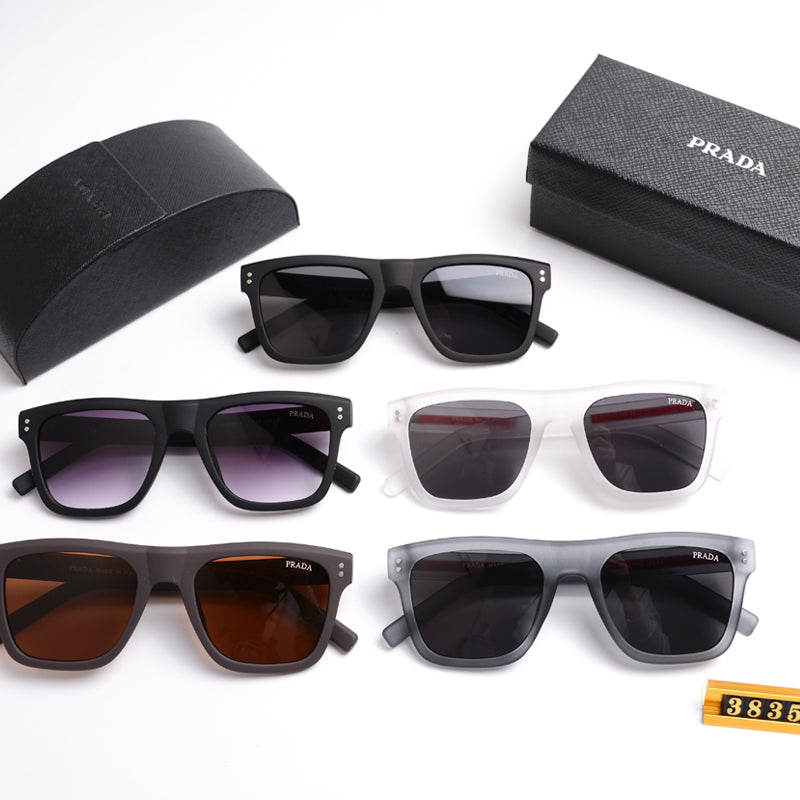 Klassische stilvolle quadratische polarisierte Sonnenbrille