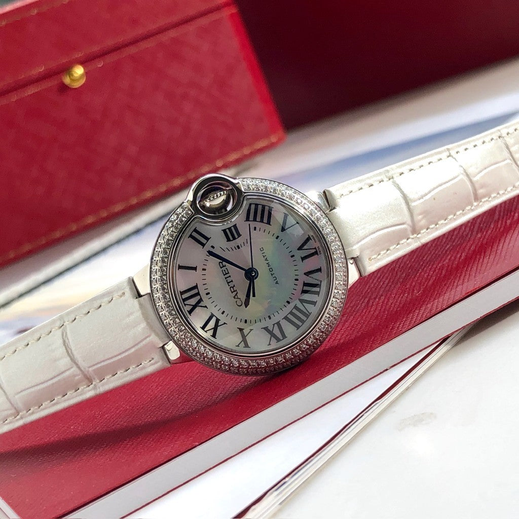 Premium Stainless Steel Mechanical Watch 4 Style Options Crystal Marker Design Elegant Luxury Look