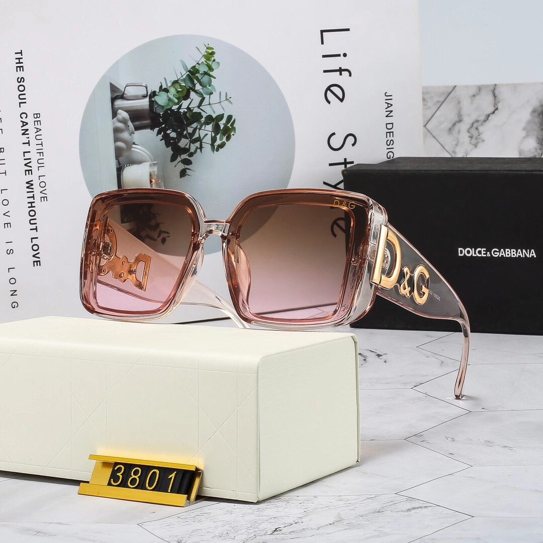 Damen-Sonnenbrille mit dickem Rahmen