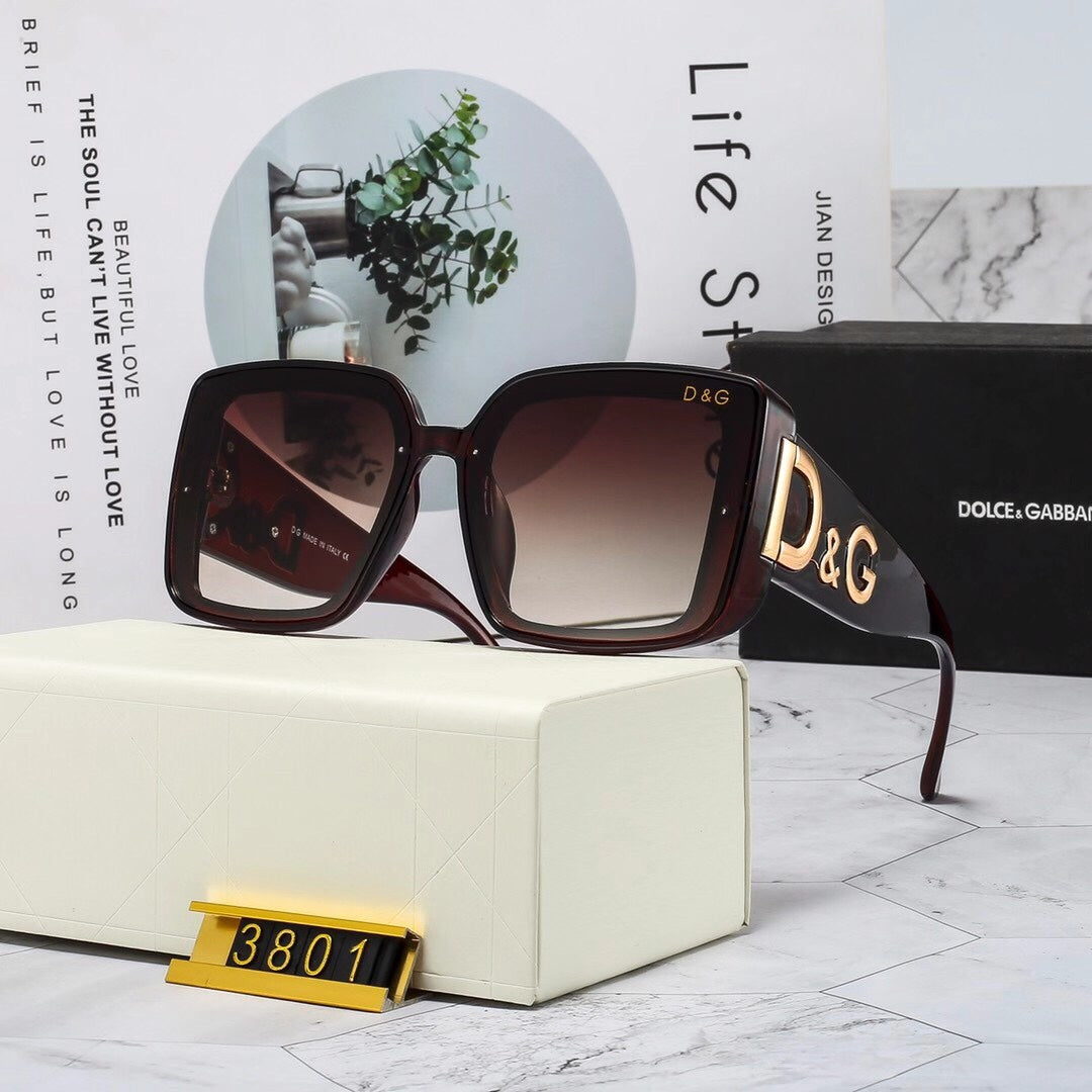 Damen-Sonnenbrille mit dickem Rahmen