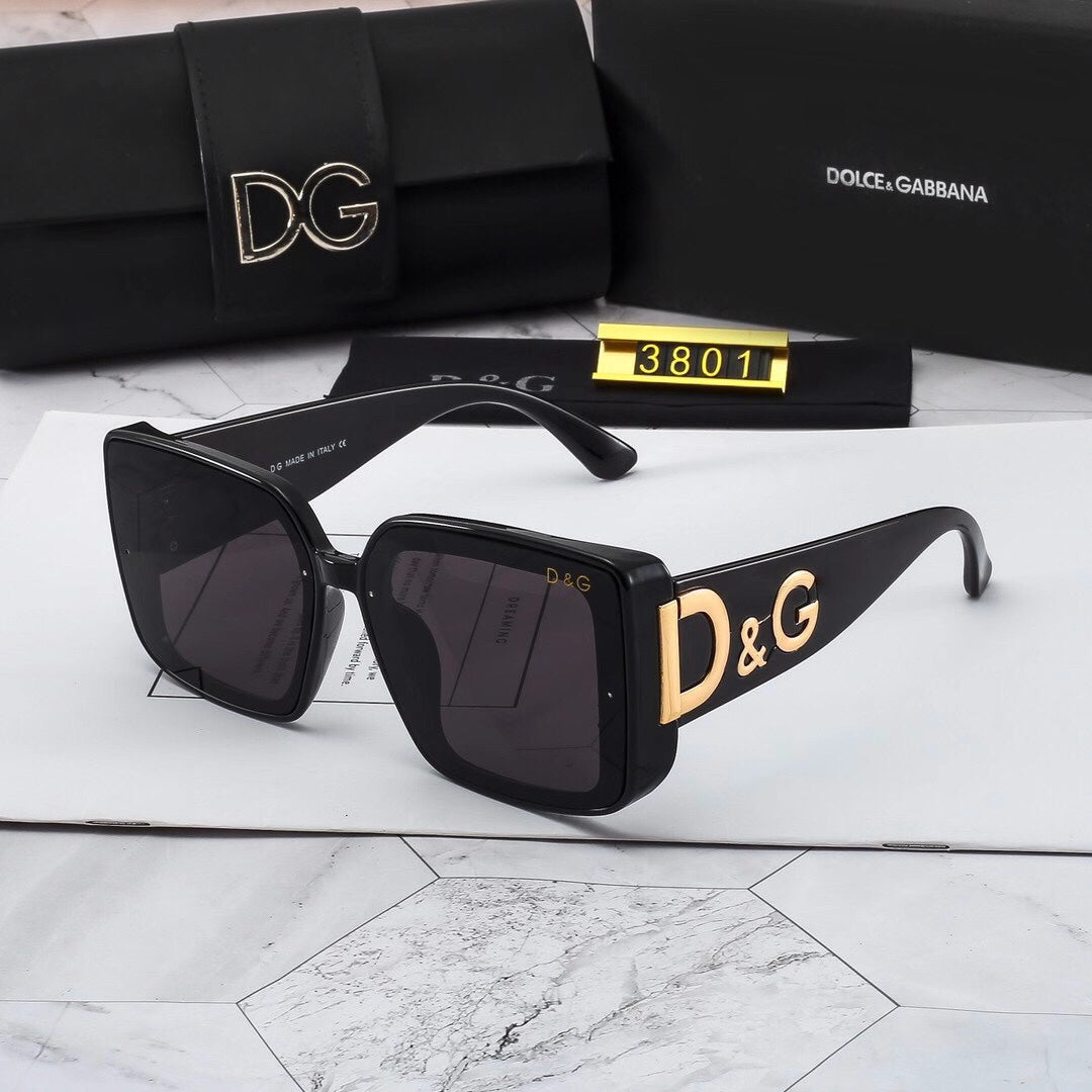 Damen-Sonnenbrille mit dickem Rahmen