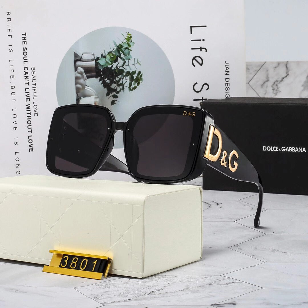 Damen-Sonnenbrille mit dickem Rahmen