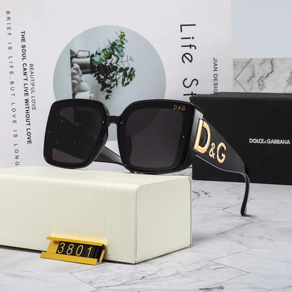 Damen-Sonnenbrille mit dickem Rahmen