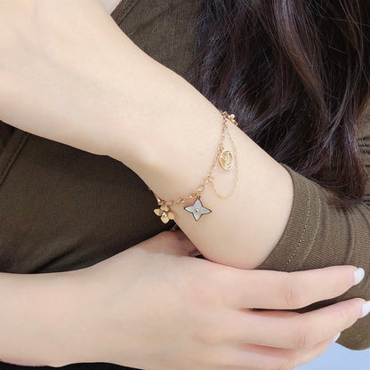 Modisches hohles Anhängerarmband