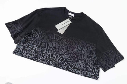 Gradient print T-shirt