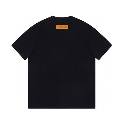 Baumwoll-T-Shirt mit Cartoon-Print